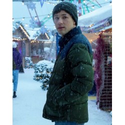 Locke and Key S02 Tyler Locke Green Puffer Jacket